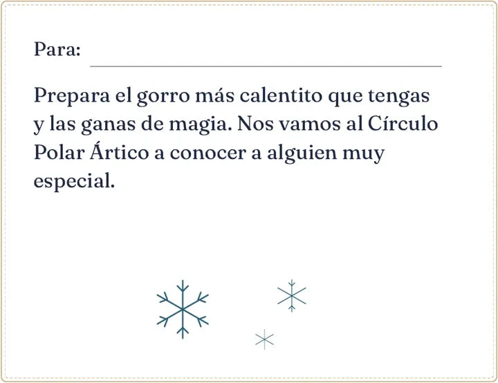 Tarjeta sorpresa personalizada
